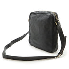 Gucci Guccissima Shoulder Bag Crossbody Leather Dark Brown Gold Hardware — view 2