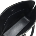 Hermes Escapada Tote Box Calf Leather Black Silver — view 6
