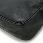Gucci GG Imprime Shoulder Bag Pochette Crossbody Leather Black — view 3