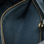 Louis Vuitton Monogram Vernis Wilshire PM Tote Enamel Calf Blue — view 9