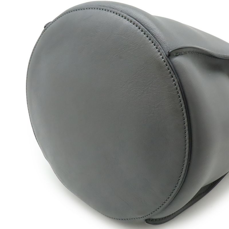 Celine Big Bag Bucket Shoulder Shape Calf Leather Gray — view 3
