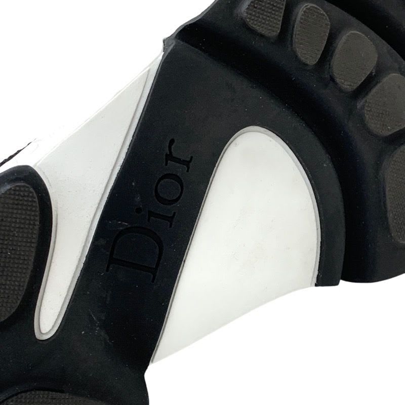 Christian Dior Sneakers Socks Shoes Logo Fabric Black — view 9