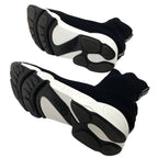 Christian Dior Sneakers Socks Shoes Logo Fabric Black — view 6