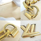 Louis Vuitton Twist PM Epi Quartz Shoulder Bag Handbag 2-Way — view 8
