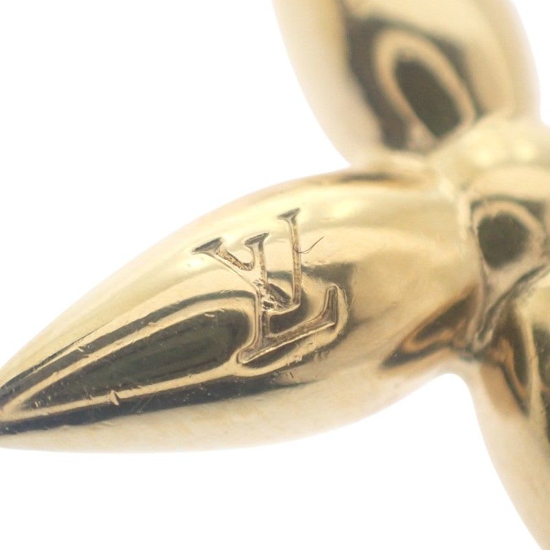 Louis Vuitton Flower Collier Louisette Necklace Pendant Metal Gold — view 5