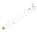 Louis Vuitton Flower Collier Louisette Necklace Pendant Metal Gold — view 7