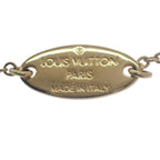 Louis Vuitton Flower Collier Louisette Necklace Pendant Metal Gold — view 9
