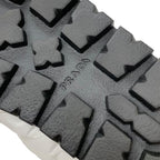 Prada Boots Short Snow Shoes Logo Nylon White — view 8