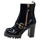 Louis Vuitton Star Trail Line Boots Short Ankle Shoes Belt Leather — view 3