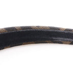 Fendi Headband Zucca Nylon Canvas Brown — view 8
