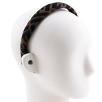 Fendi Headband Zucca Nylon Canvas Brown — view 2