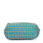 Fendi Zucchino Mini Beige Blue Canvas — view 7