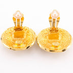 Chanel 31 rue Cambon Vintage Gold Plated 23.0 g Earrings — view 6