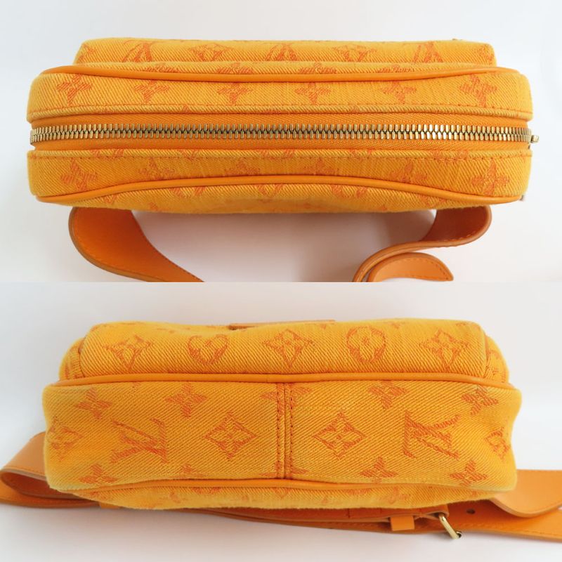 Louis Vuitton Bum Bag Outdoor Monogram Denim Orange — view 4