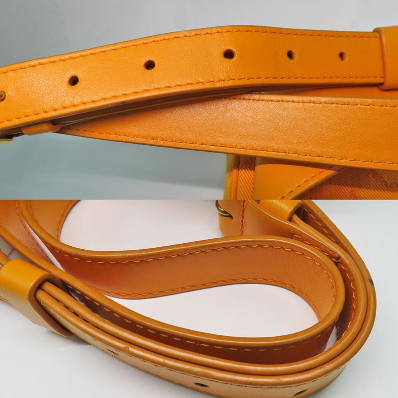 Louis Vuitton Bum Bag Outdoor Monogram Denim Orange — view 8