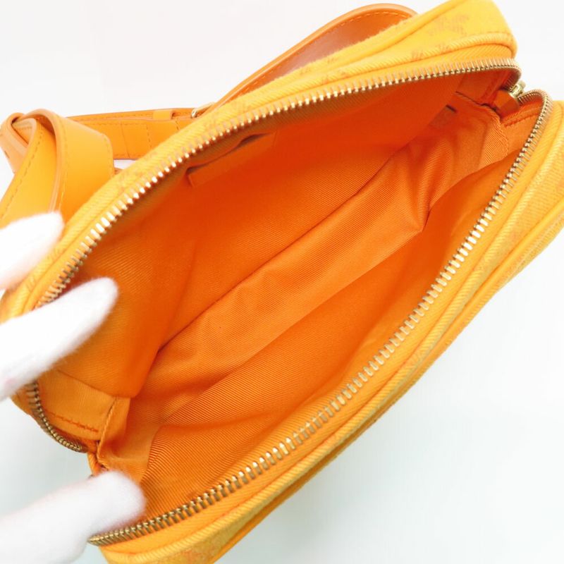 Louis Vuitton Bum Bag Outdoor Monogram Denim Orange — view 6