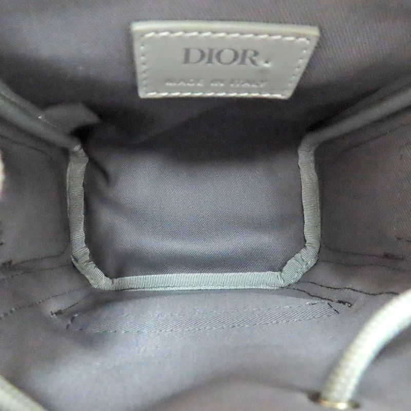 Dior Hit The Road Mini Backpack 2 cdp Gray CD Diamond Rucksack — view 7