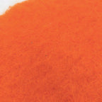 Loewe Muffler Orange Mohair Wool Fringe Leather Tag Accessori Scarf — view 6