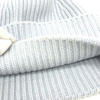 Louis Vuitton Knit Hat Beanie Headline Wool Blue Ciel — view 6
