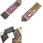 Louis Vuitton Scarf Bandeau Confidential Garden Silk Brown — view 9