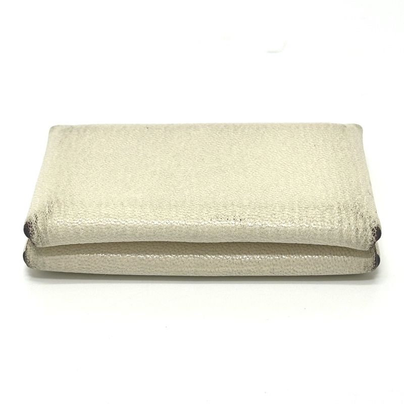 Hermes Bifold Wallet Calvi Duo Chevre Coromandel Nata Quebracho — view 4