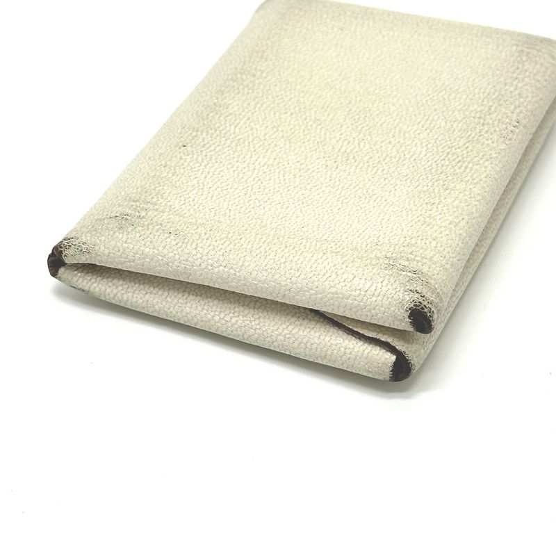 Hermes Bifold Wallet Calvi Duo Chevre Coromandel Nata Quebracho — view 3
