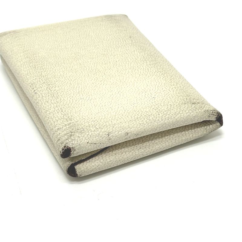 Hermes Bifold Wallet Calvi Duo Chevre Coromandel Nata Quebracho — view 5