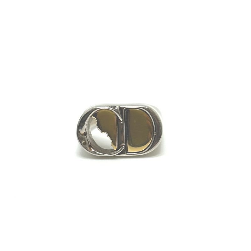 Dior Ring CD Metal Silver — view 6