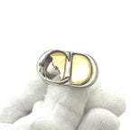 Dior Ring CD Metal Silver — view 8