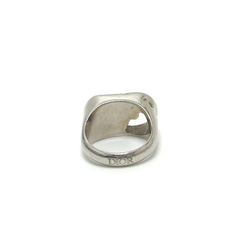 Dior Ring CD Metal Silver — view 4