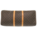 Louis Vuitton Keepall 55 Monogram Brown Boston Bag 0692