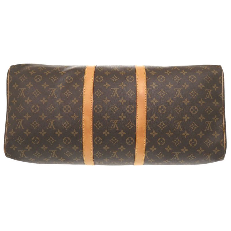 Louis Vuitton Keepall 55 Monogram Brown Boston Bag 0692