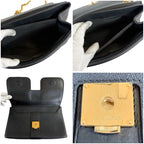 Louis Vuitton Monogram Shadow Very Chain Bag 2-Way Noir Black Leather