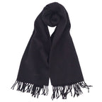 Hermes Muffler Shawl Fringe 100% Cashmere Scarf — view 3