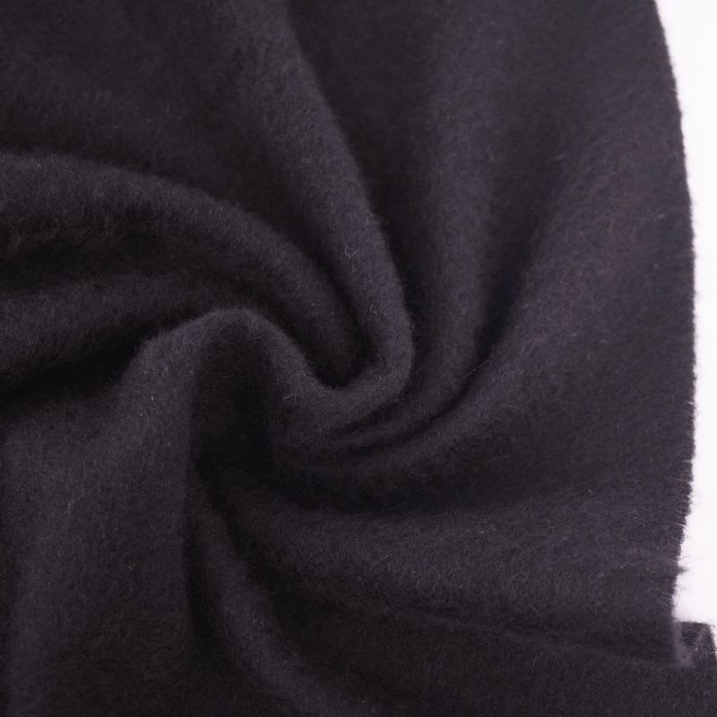 Hermes Muffler Shawl Fringe 100% Cashmere Scarf — view 5