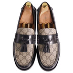 Gucci Loafers Moccasins Tassel GG Supreme Leather — view 4