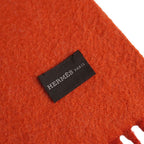 Hermes Scarf Shawl Fringe Cashmere — view 4