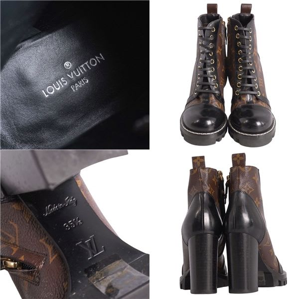 Louis Vuitton Ankle Boots Lace Up — view 9