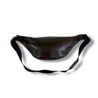 Bottega Veneta Intrecciato Leather Waist Pouch Crossbody Bag Dark Brown