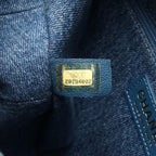 Chanel Waist Bag Body Denim Blue Coco Charm — view 5