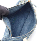 Chanel Waist Bag Body Denim Blue Coco Charm — view 3