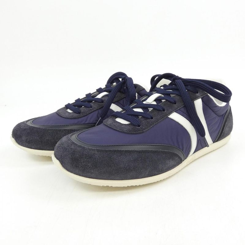 Celine C Size 42 Navy Sneakers — view 3