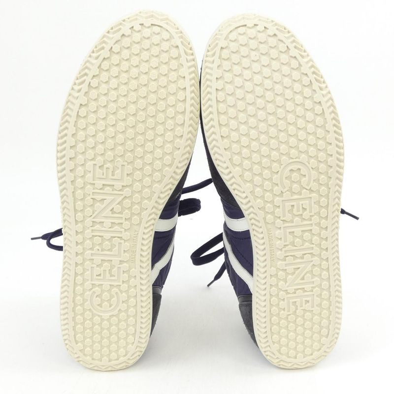 Celine C Size 42 Navy Sneakers — view 4