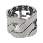 Fendi Selleria Stainless Steel Ring — view 3