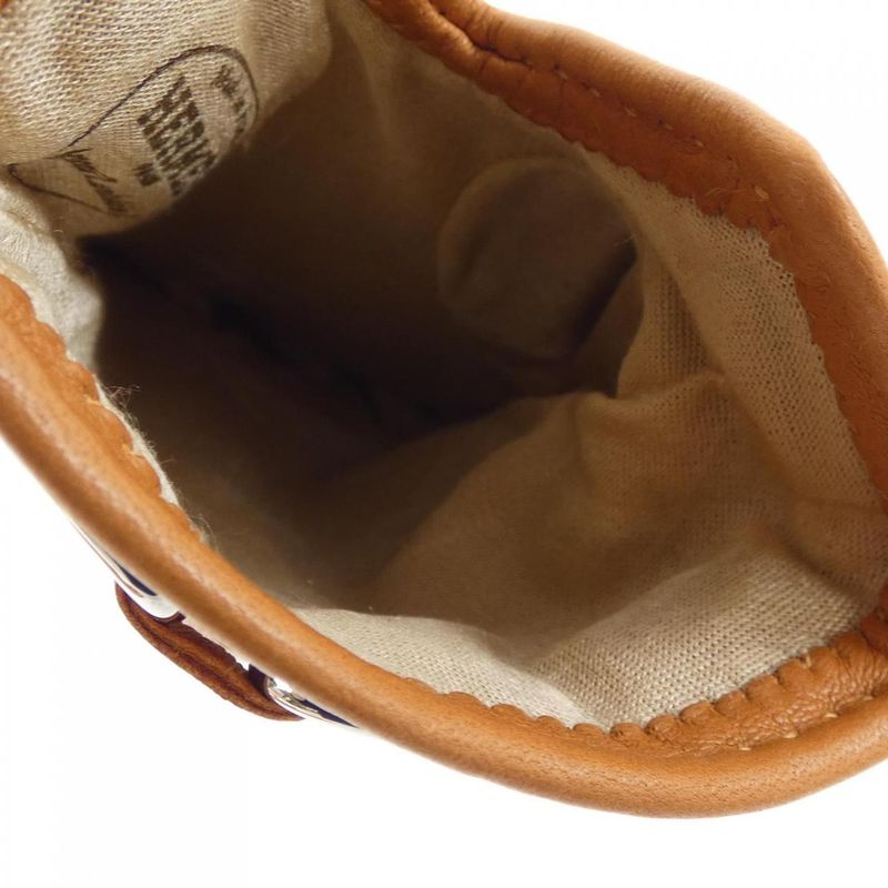 Hermes Tan Leather Gloves — view 4