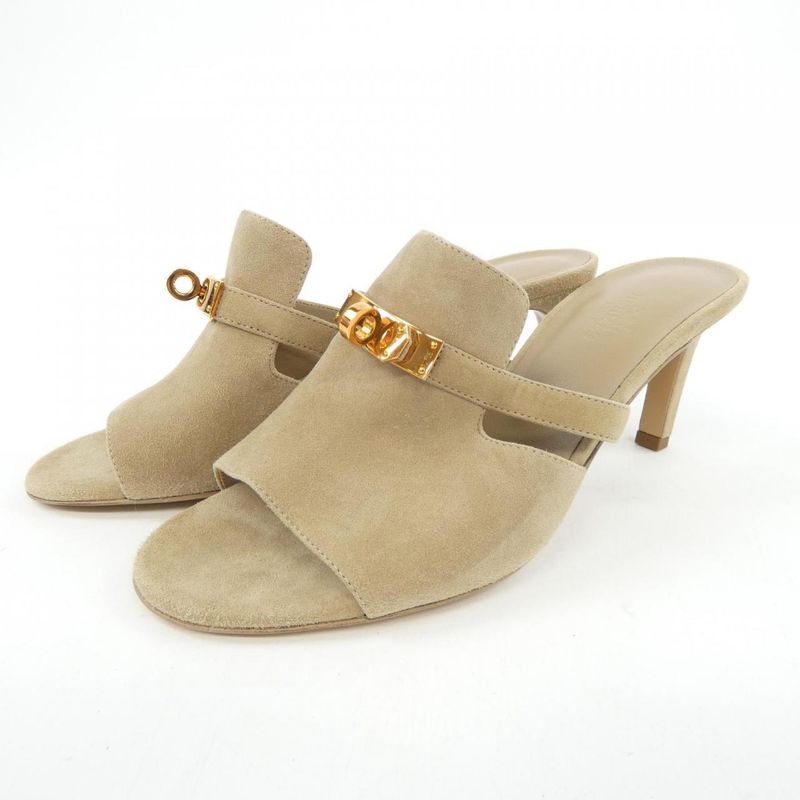 Hermes Kelly Buckle Z Cute Sandals — view 3