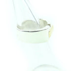 Hermes Vintage Bucket Ring 925 18K Silver Gold 50 To Size — view 8
