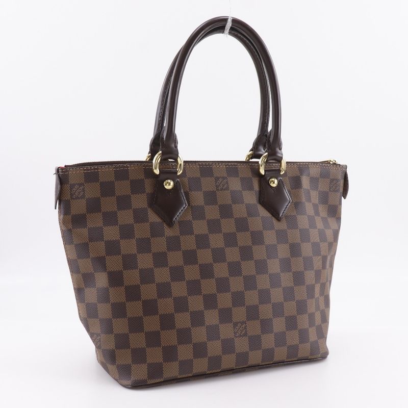 Louis Vuitton Saleya PM Damier Canvas Brown Vi4077 Tote Bag — view 3