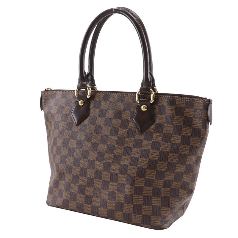 Louis Vuitton Saleya PM Damier Canvas Brown Vi4077 Tote Bag — view 2