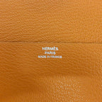 Hermes E-zip Tablet Case Togo Orange R Stamp Manufactured — view 6